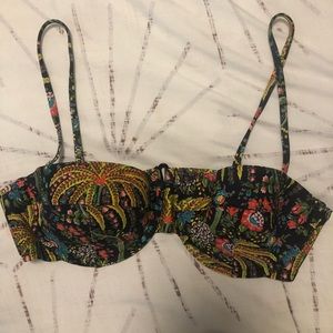 J.Crew underwire bikini top. 34C